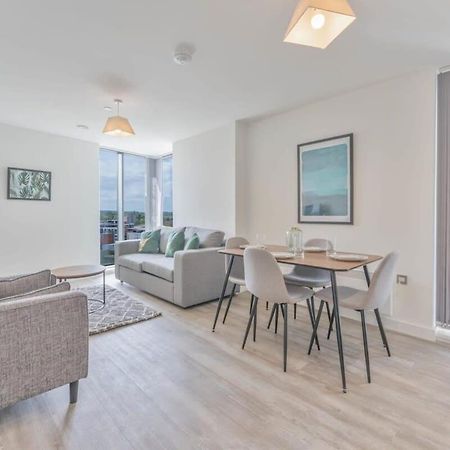 Stunning 2 Bed Apartment In Central Birmingam Exterior foto