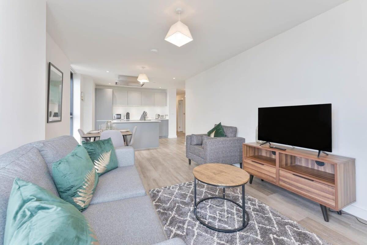 Stunning 2 Bed Apartment In Central Birmingam Exterior foto